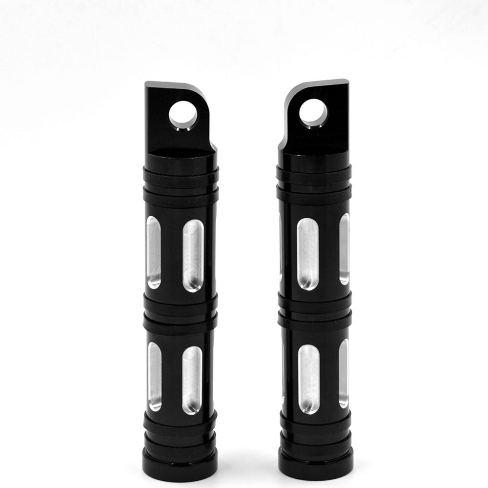 Black Edge Cut Foot Pegs